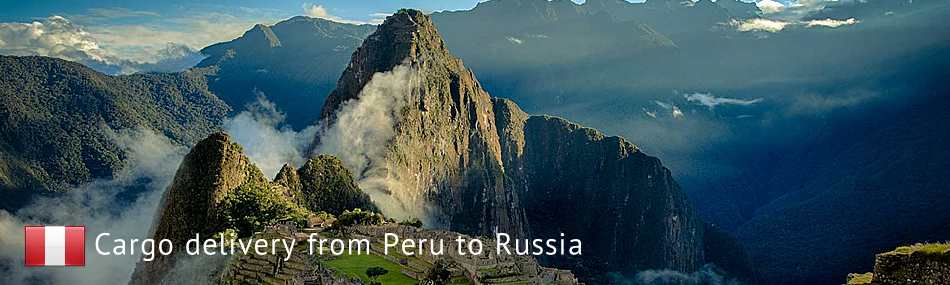 Cargo delivery from Peru to Russia